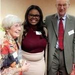 Tamara Bailey receives the University Prep Academy Scholarship